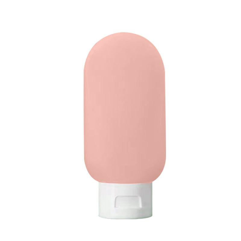 Flacone Squeeze a Conchiglia con Tubo da 60 ml Erogatore Shampoo Lavaggio Viso Cosmetici da Viaggio Bagnoschiuma Lozione