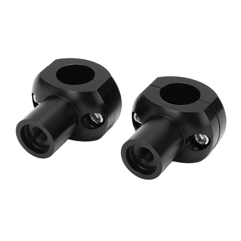 Motorsykkelstyrestigning 25mm CNC Universal Motorsykkelstyreklemme rundt hode med stripe