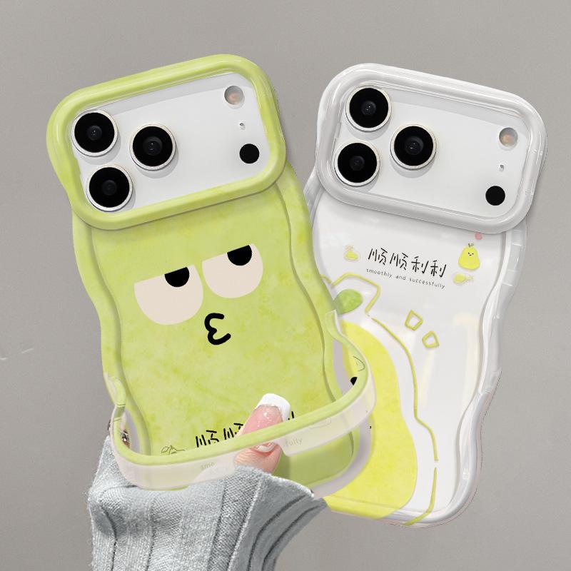 Shunshunli applies to Apple 11promax mobile phone case iphone11 silicone 11 double bracket 11 creative niche