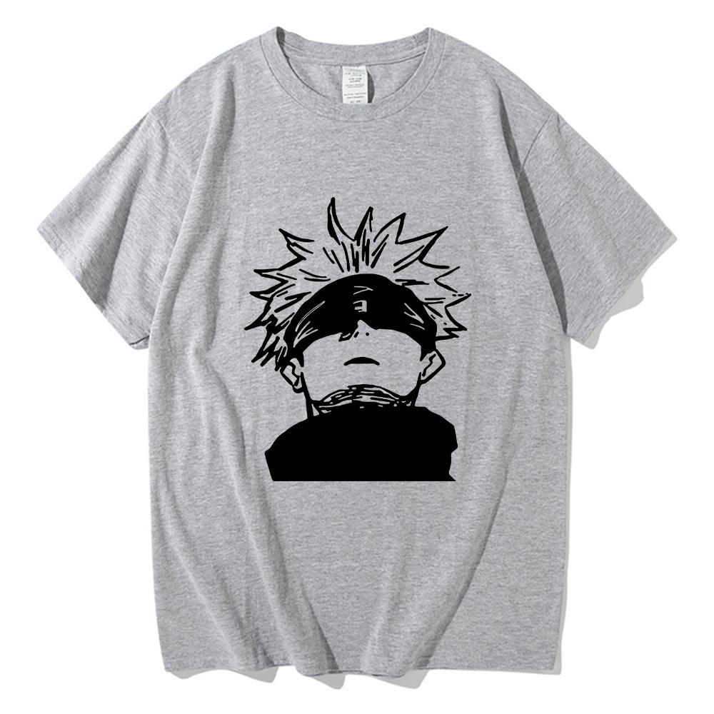Jujutsu Kaisen 2 T Shirt Unisex  Harajuku Satoru Gojo T-Shirt Hoodies Unisex  Anime Unisexga High Quality Streetwear Cotton Tees Shirts