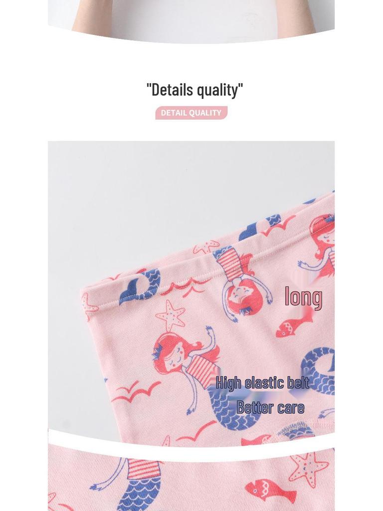 Girls' 100% Cotton Boxer Briefs - Toddler and Baby Underwear