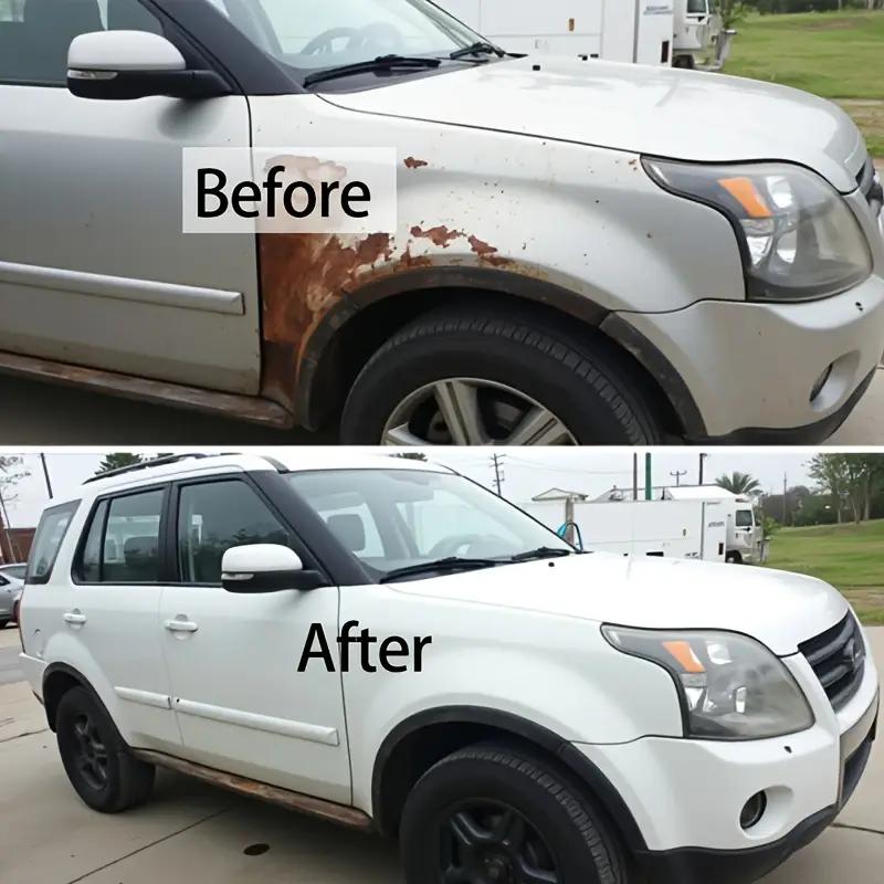 Multifunktionaler Rostentferner — entfernt Eisenpartikel, stellt den Glanz von Metalloberflächen wieder her, schützt Chromlack und Autolacke