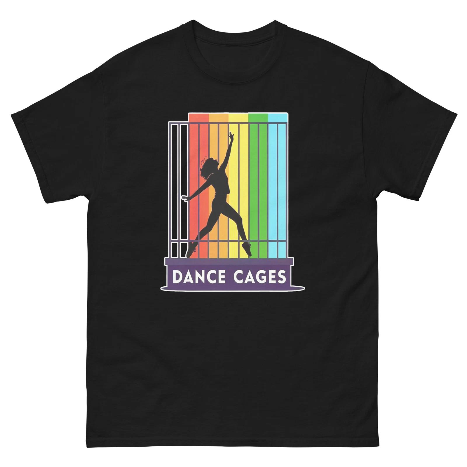 Dance Cages Nightclub Bar Nightlife Party T-Shirt S