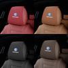 rsq1 Leather Car Headrest Cover Front Rear Seat Pillow Protective Set For VW Golf Polo Tiguan Touran Jetta Passat CC T5 GTI Caddy Eos