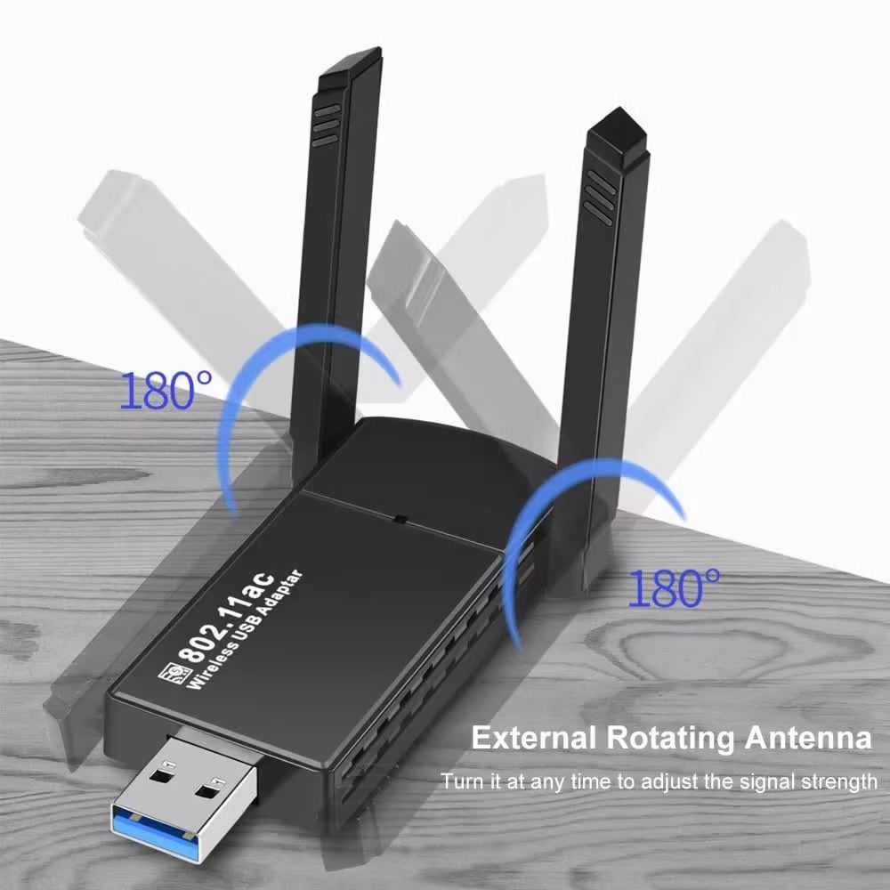 2.4G/5GHz PCIE WiFi Adapter Dual Band USB Wifi Adapter  For Computer/Phone/Tablet