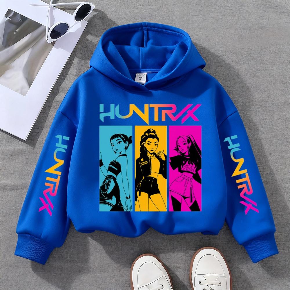 Herfst En Winter Nieuwe Leuke Mode Hoodie KPOP Demon Hunters Kindersweatshirt Meisjeskleding Meisjessweatshirt