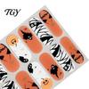 Spooky Nail Stickers Halloween Glow-in-the-Dark Stickers, Gothic Spider Web Ghost Manicure Decorative Art Decoration Decals, Accessories for