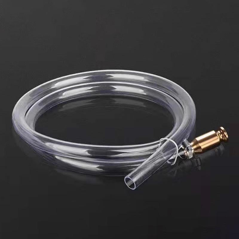 Self Tools Gasoline Fuel Siphon Hose Pump Manual Suction Pipe 2M for Car Motorbike Boat Emergency