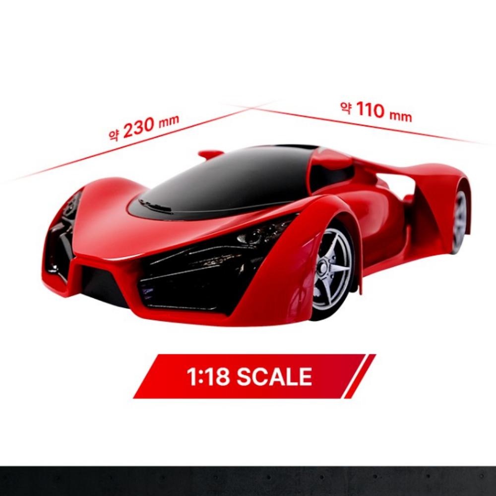 Exploration Sports Racing Drahtloses RC-Auto, 1 Stk.