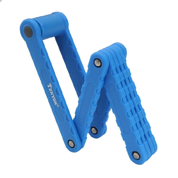 Fold-Up Secure Locking & Anti-Scratch Bike Lock Hardened Steel Folding Bike Lock