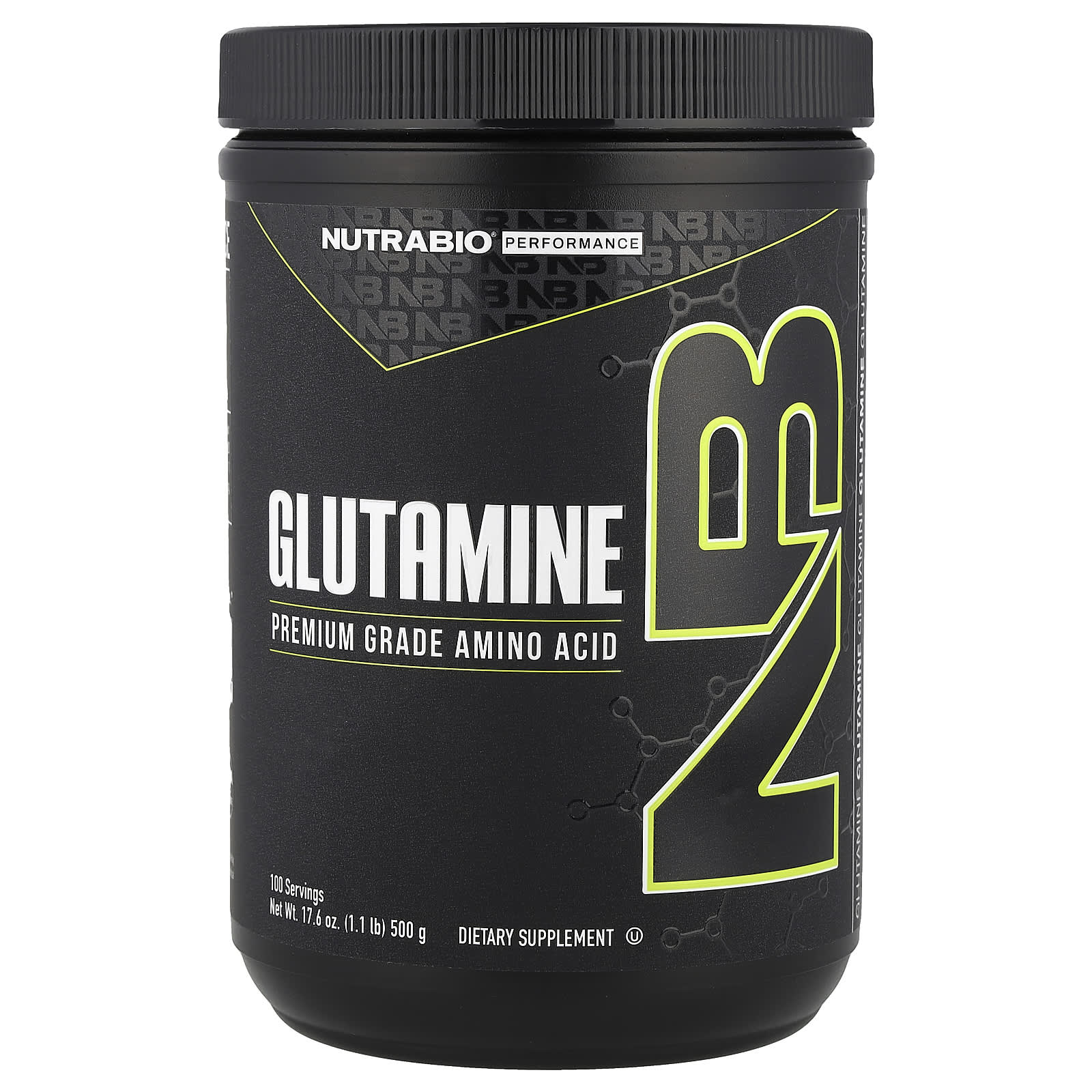 

Glutamine, 500G (1.1Lb)