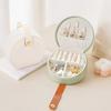 Handbag Jewelry Storage Box Semi-Circular Jewelry Organizer Portable Jewelry Box  Rings
