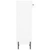 Shoe Cabinet White 30x35x105 cm Particleboard