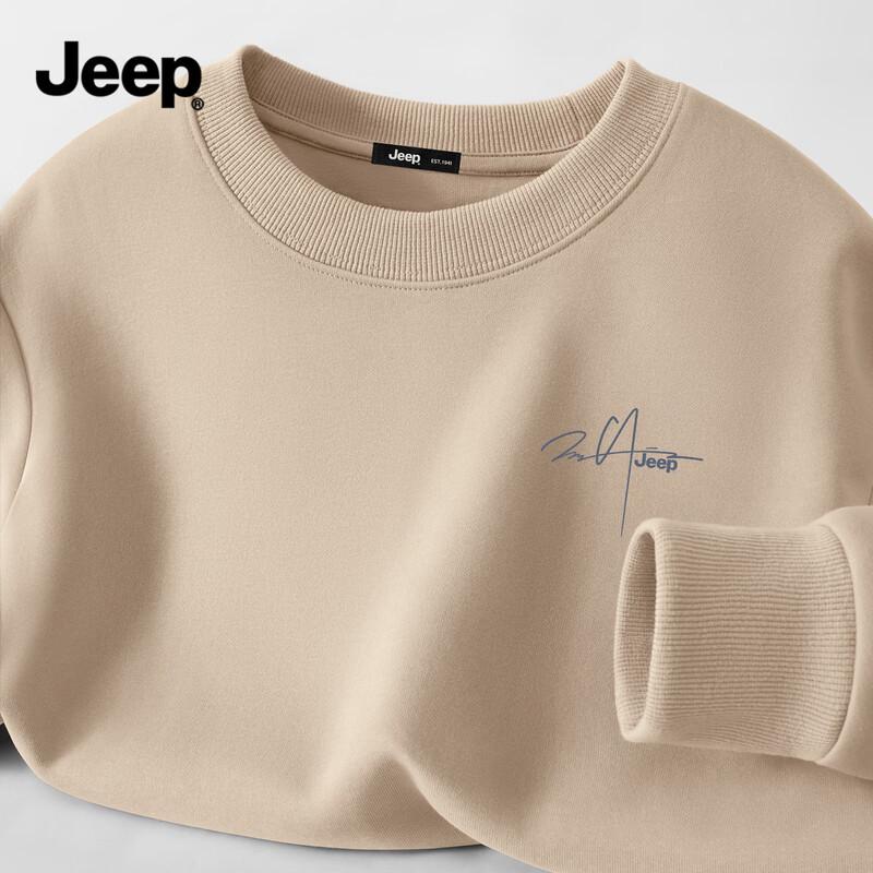 JEEP Men's American Style Pullover Sweatshirt