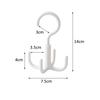 4 Claw Multipurpose Storage Hanger Hook Holder Wardrobe Closet Organizer Hanging Rack for Bags Jewelry Belt Clothes Hat Scarf