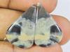 Natural Puff Jasper Matched Pair Pear Cabochon Loose Gemstone 15X23X03 MM SK-275