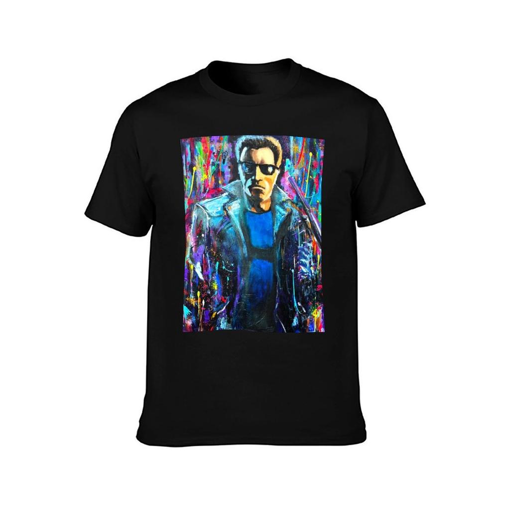 Terminator Popart TShirt AntiPilling Casual TShirt