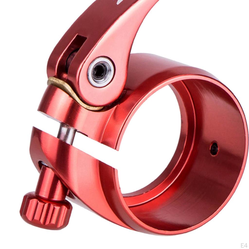 Seat Clamp 40.8MM Aluminium Alloy post Collar, Seatpost Clip Quick and Easy Adjustment of