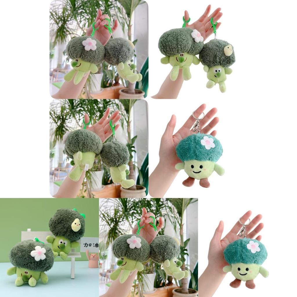 Cute Broccoli Plush Toy Vegetable Doll For Claw Machine Wholesale
