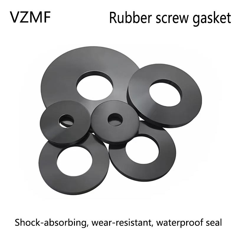 Rubber gasket screw seal ring waterproof soft Dingqing gasket cushion flat gasket temperature resistant shock absorbing gasket