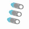 3pcs Metal Lens Cap Camera Privacy Protect Sticker Webcam Cover For Smartphone Tablets