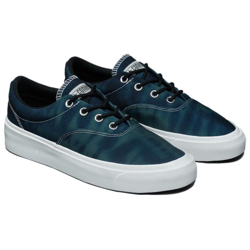 Converse Skidgrip Cvo Low Top "Shibori" Tie-Dye Casual Low-Top Espadrilles Unisex Blue