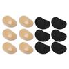 3 Pairs Bra Pads Thickened Breathable Sponge Sports Adhesive Bra Pads Inserts for Swimsuit Bikini