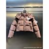 Womens Detachable Sleeve Down Jacket Short Puffer Coat 90% White Duck Warm Winter Outerwear