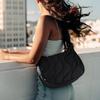 Tomtoc Women's Large Capacity 9L Lightweight Round Shoulder Bag, Compatible with 11-inch iPad Pro M5 (2025), iPad Air, Crescent Shape Crossbody Bag,