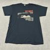 U2 T Shirt Mens L Large Black War Red Rocks Band Tee Graphic Print Concert