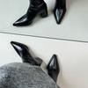 High Heel Pointed Toe Women Ankle Boots Ladies Elegant Slim Short Booties Autumn Winter Womem's Shoes