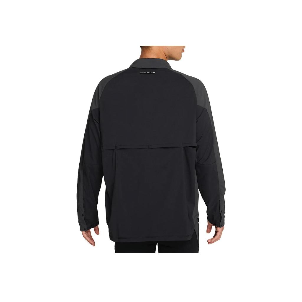 Nike Pánská běžecká bunda Trail Dri-FIT UV Černá HJ5080-010