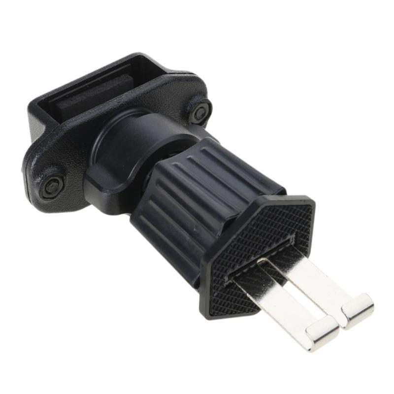 Convenient Belt Clip Car Holder Secure Mounts for Walkie Talkies On Air Vent Easy To Install 2 Way Radio Car Holder ABS