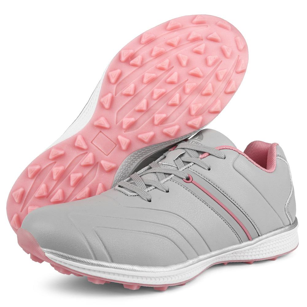 Women's Waterproof Golf Shoes Outdoor Walking Sneakers Casual Anti-slip Shoes