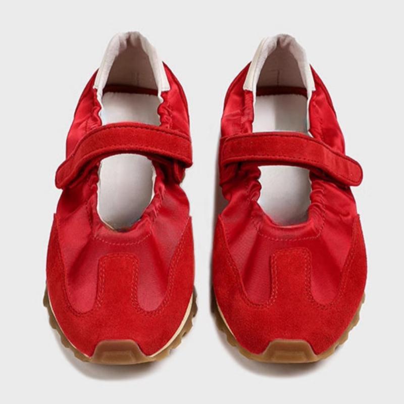 Fashion 2025 Spring New Brand Women Flats Round Toe Shallow Slip On Ladies Casual Ballet Shoes Soft Leather Elegant Solid Color Shoes