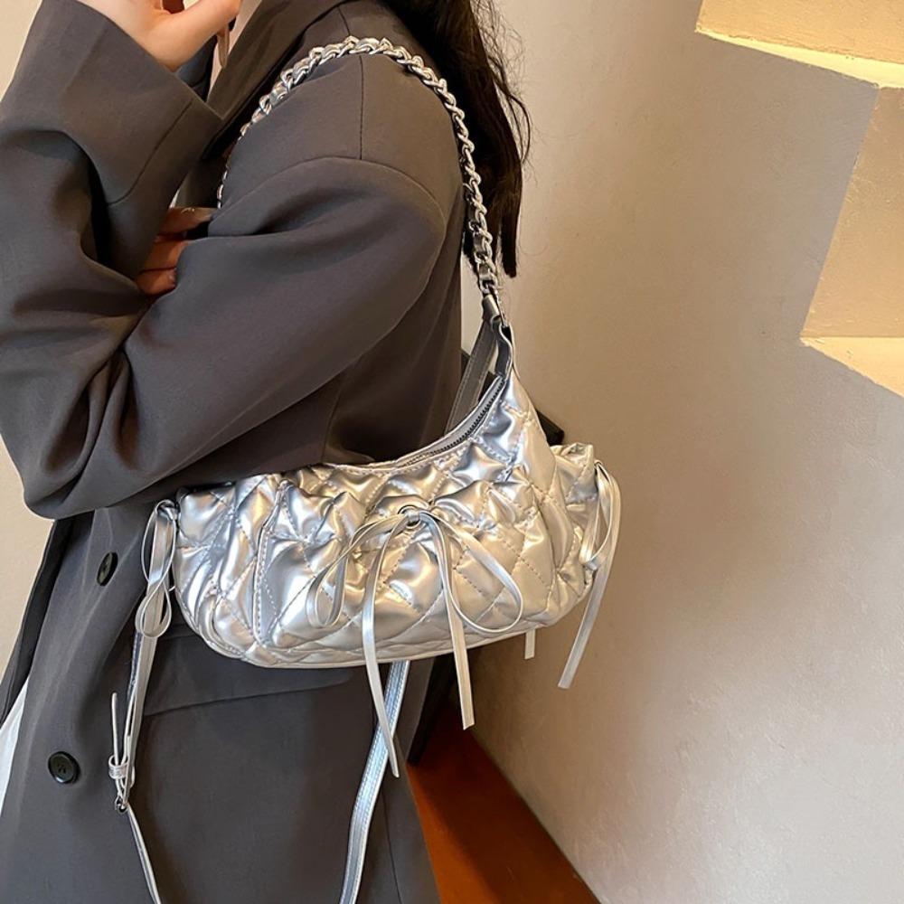 

Сумки через плечо с бантом, вышитая решетка, модная сумка через плечо для женщин