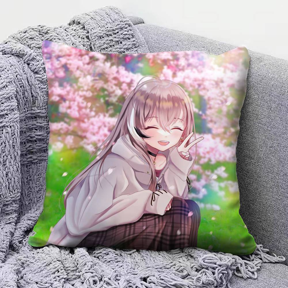 Moon Nanashi Mumei Home Sofa Cushion Covers and Aecorative Custom Pillow Covers