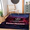 Liverpool Customized Name Floor Mat Design for Kitchen Bedrooms Balcony Decorate room Anti-slip Rug Decorate Offices Perfect Gift for Friends & Family