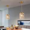Luksusowa lampa wisząca z pojedynczą głowicą do oświetlenia nocnego Żyrandol do jadalni Nadaje się do wszystkich żarówek E14 Korytarz Bar Oprawy oświetleniowe