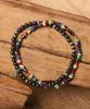 Aekki Multicolor Gemstone Bracelet Set