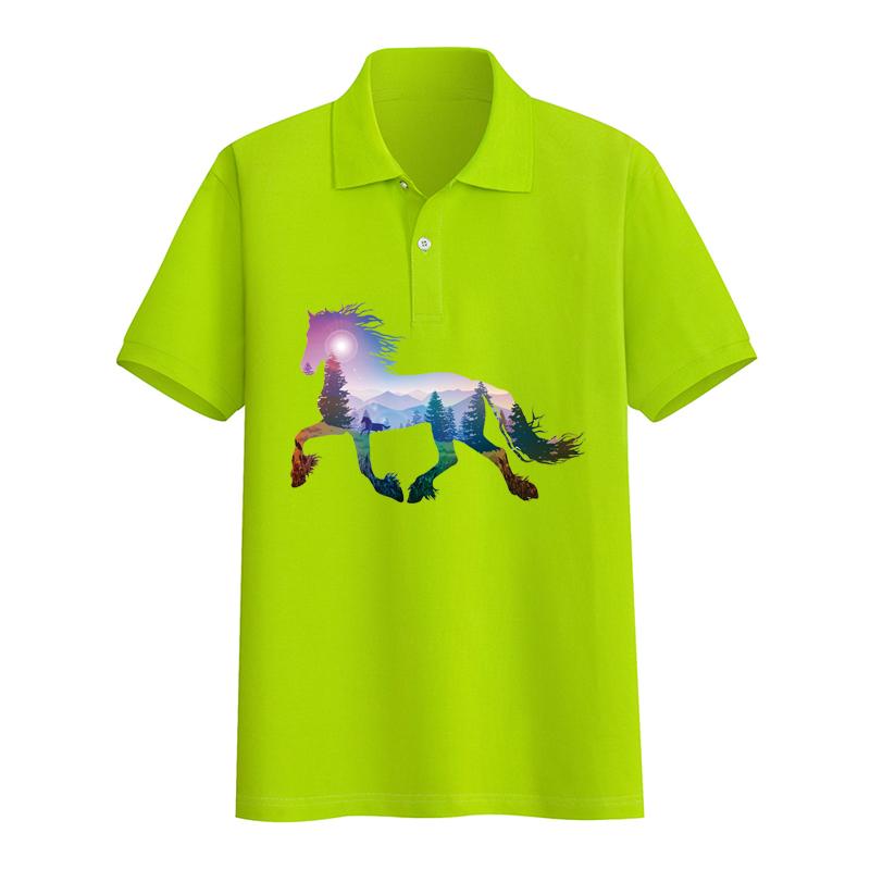 Colors Horse Animal Patch Clothes Stickers New Design Thermal Transfer Diy Hot Tear Applique