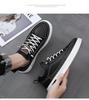 Men's Breathable White Sneakers - Korean Style Casual Flats