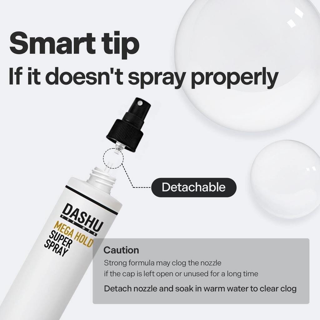 DASHU For Men Premium Mega Hold Super Spray 250ml