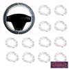 moonwood Steering Wheel Cover Thin Disposable Steering Vinyl Regular Car Light Car Truck 500 Pieces Simple Cover