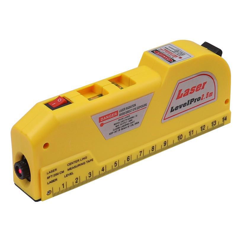 4-in-1 Portable Infrared Laser Level Tape Measure Tool