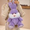 30cm Cute Rabbit Plush Toys Soft Stuffed Cartoon Animal Doll Kawaii Sitting Rabbit Toy Pillow for Birthday Gifts