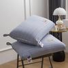 High Elasticity Cervical Support Cotton Pillow - Anti-Collapse Design for Home and Hotel Use, Enhances Sleep Quality