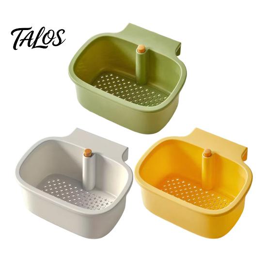 Sink Filter for Food Residue Hanging Strainer Basket, One-Press Waste Catcher, Anti Clogging Practical Kitchen Gadget Filter, Storage Basket