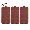 DIY Dessert Molds 19-Hole Silicone Button Molds Three Sizes Cake Decorating Tray Handmade Candy Flexible Easy Release Baking Gadgets for Chocolate