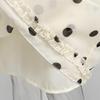 Y2K Polka Dot Loose Skirt Women 2026 Summer New High Waist Midi Skirts Fashion Slim A-line Hem Long Skirt Female Streetwear